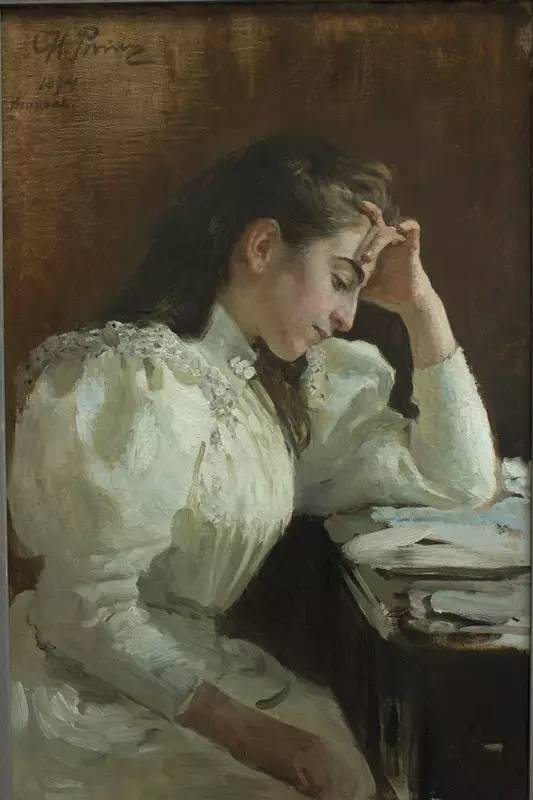 ������-�~��Ī�S��-���e��������ǲ���˹Ů�ˡ� 78x51cm  1894��     